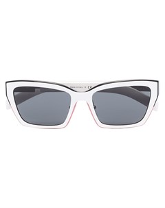 Солнцезащитные очки трапециевидной формы Prada eyewear