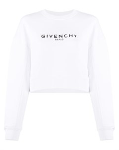 Укороченная толстовка с логотипом Givenchy