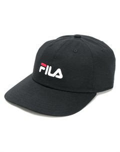 Бейсболка с вышитым логотипом бренда Fila