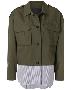 Куртка рубашка с накладными карманами Juun.j