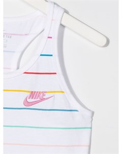 Топ в полоску без рукавов Nike kids