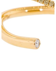 Кольцо Crescendo из розового золота с бриллиантами Katkim