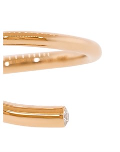 Кольцо Crescendo Pin из розового золота с бриллиантами Katkim