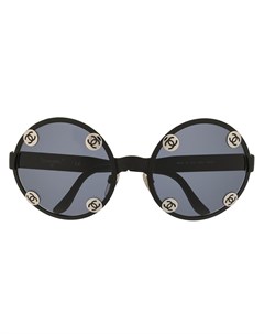Солнцезащитные очки с металлическим логотипом CC Chanel pre-owned