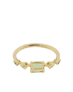 Золотое кольцо Vista ограниченной серии с турмалином и бриллиантами Wwake