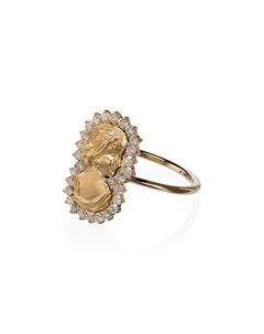 Кольцо Madame Roland из желтого золота с бриллиантами Anissa kermiche