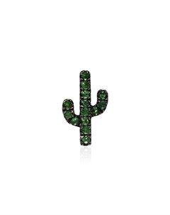 Золотая серьга Cactus Loquet