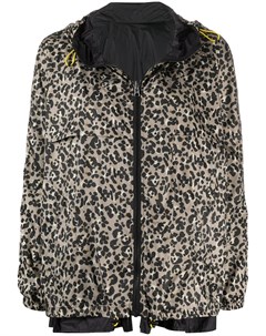 Куртка с капюшоном и леопардовым принтом Seventy
