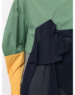 Многослойная блузка с контрастными вставками Enföld