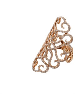 Кольцо Lace из розового золота с бриллиантами Inbar