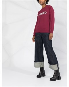 Топ с длинными рукавами и логотипом Kenzo