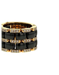 Золотое кольцо с бриллиантами Chanel pre-owned