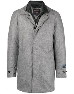 Однобортное пальто с утепленной подкладкой Woolrich