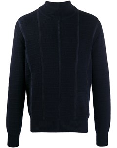 Кашемировый свитер в рубчик Ermenegildo zegna