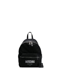 Рюкзак с цветочной аппликацией Moschino