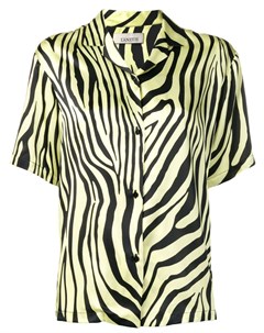 Рубашка с зебровым принтом Laneus