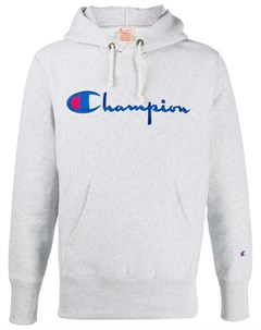 Худи с вышитым логотипом Champion