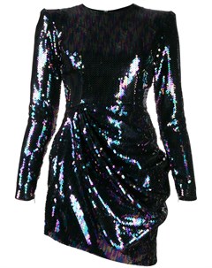 Платье мини Iris с пайетками Alex perry