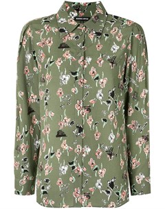 Рубашка с цветочным принтом Markus lupfer