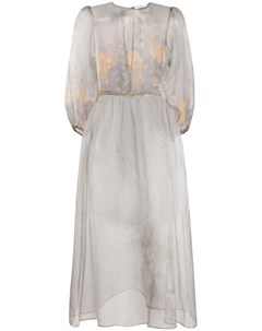 Полупрозрачное платье Gabi с цветочным принтом Soulland