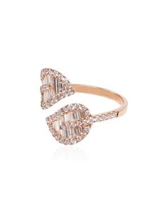 Кольцо из розового золота с бриллиантами Anita ko