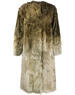 Однобортное пальто с эффектом градиента Givenchy