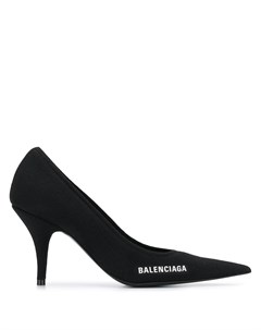 Туфли лодочки с заостренным носком и логотипом Balenciaga