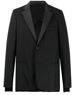 Однобортный пиджак с бахромой Maison flaneur
