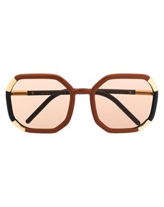 Солнцезащитные очки Decode в круглой оправе Prada eyewear