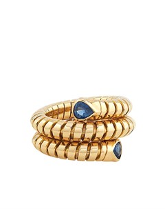 Золотое кольцо Trisola с сапфирами Marina b