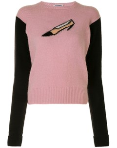Кашемировый свитер вязки интарсия Chanel pre-owned