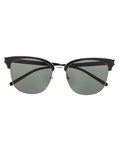 Солнцезащитные очки с затемненными стеклами в квадратной оправе Saint laurent eyewear