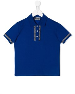 Рубашка поло с вышитым логотипом Young versace