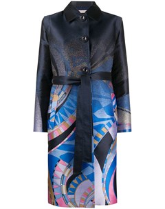 Пальто с абстрактным принтом Emilio pucci