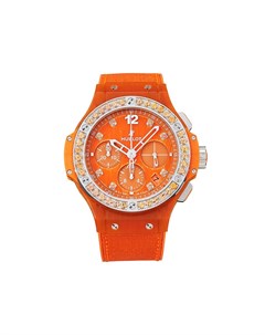 Наручные часы Big Bang Orange Linen pre owned 41 мм 2020 го года Hublot