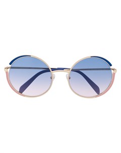 Круглые солнцезащитные очки с эффектом градиента Emilio pucci