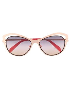 Солнцезащитные очки в оправе бабочка с вырезными деталями Emilio pucci