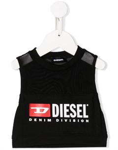 Топ без рукавов с логотипом Diesel kids