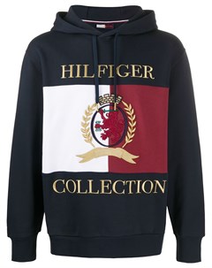 Худи с вышитым логотипом Hilfiger collection