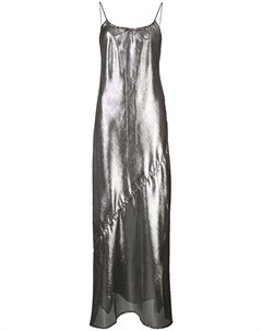 Прозрачное платье с эффектом металлик Lisa marie fernandez