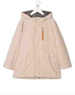 Плащ с капюшоном Brunello cucinelli kids