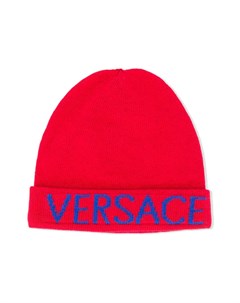 Шапка бини с логотипом Young versace
