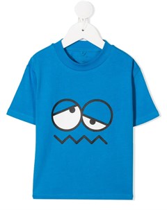 Футболка Emoji Face с круглым вырезом Stella mccartney kids