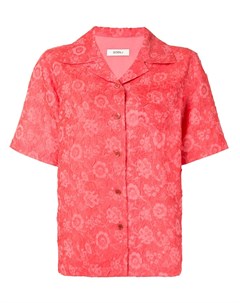 Рубашка с короткими рукавами и цветочным принтом Goen.j