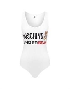 Хлопковое боди Moschino underwear woman