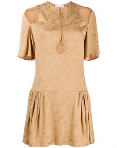 Жаккардовое платье с вырезом Atu body couture
