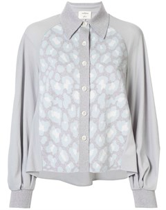 Блузка с контрастной вставкой Onefifteen