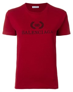 Футболка с принтом логотипа Balenciaga