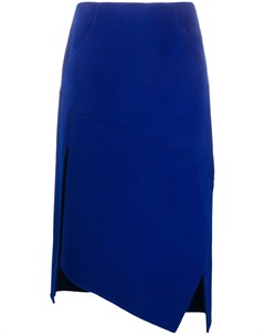 Трикотажная юбка с асимметричным подолом Odeeh
