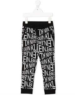 Спортивные брюки с графичным принтом Calvin klein kids